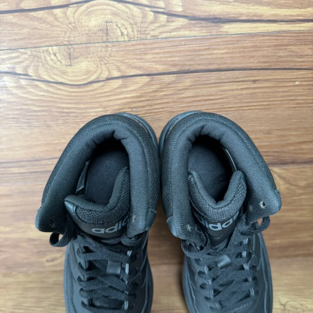 Adidas Hoops 3.0 Basketball Shoes Men’s Size 6.5 Lace Up Sneakers Triple‎ Black
